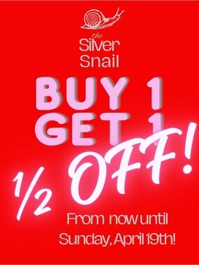 The Silver Snail - BUY 1 GET 1 50% OFF
